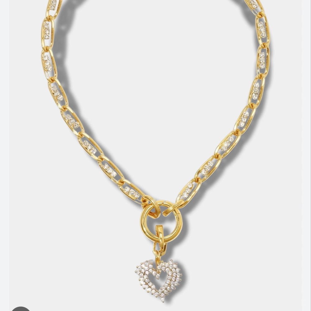 Vanessa Mooney Bennett Heart Necklace